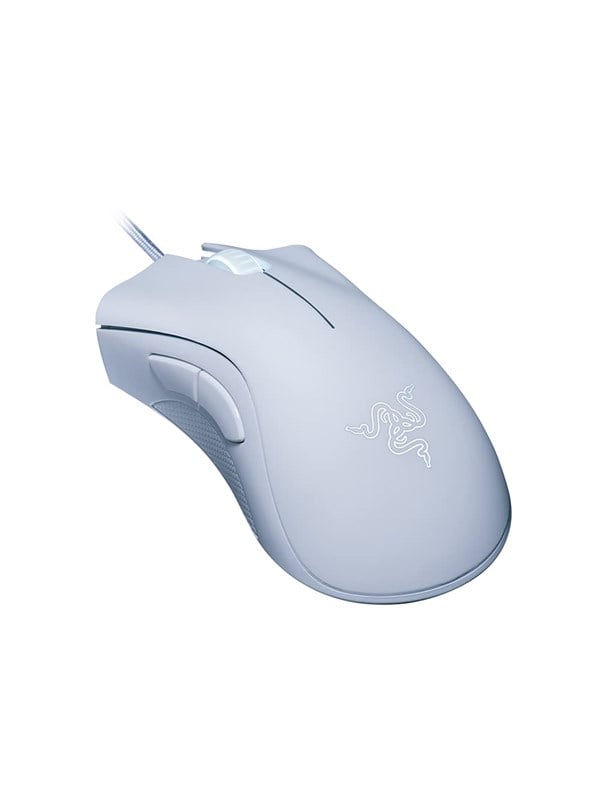 Razer Deathadder Essential White Gaming Mus Optisk Knapper Hvid