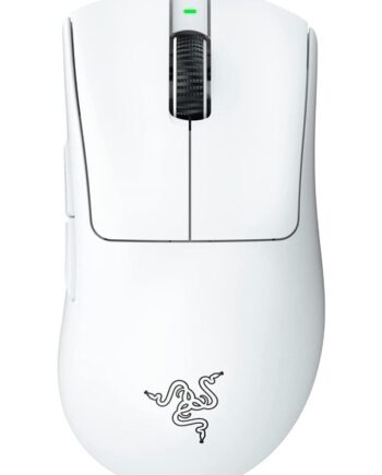 Razer Deathadder V3 Pro Gaming Mus Optisk   Knapper Hvid