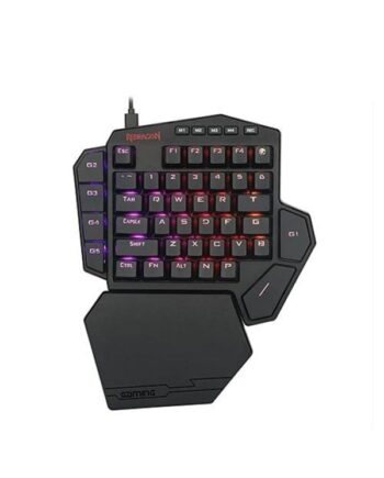 Redragon K585 Diti One-handed Rgb Mechanical Gaming Keyboard Gaming Tastatur Uden Numpad Amerikansk Engelsk Sort