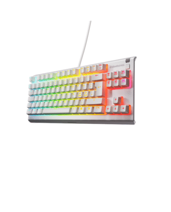Steelseries Apex   Tkl Gaming Tastatur Uden Numpad Nordisk Hvid