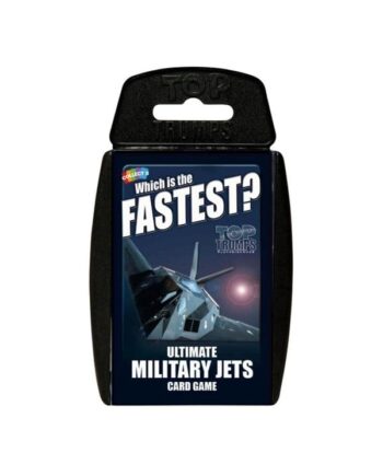 Winning Moves Ultimate Military Jets Top Trumps Card Game  English