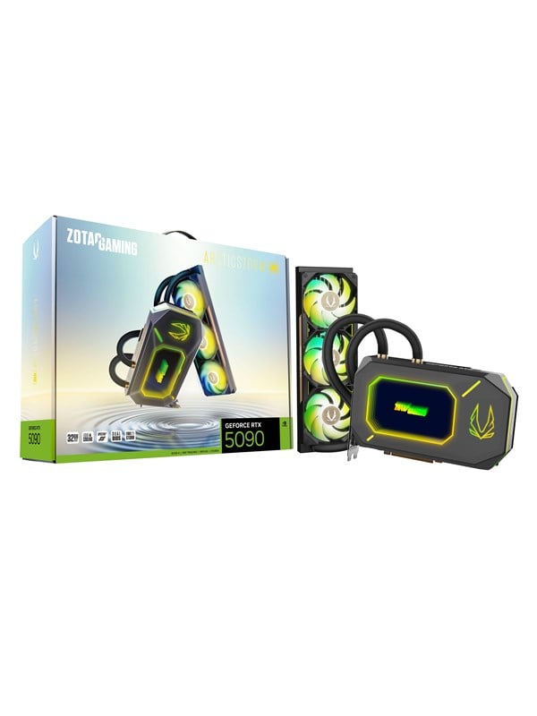 Zotac Geforce Rtx 5090 Arcticstorm Aio 32gb Gddr7 Ram Grafikkort