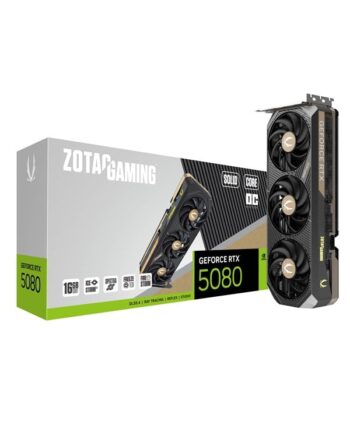 Zotac Geforce Rtx 5080 Solid Core Oc 16gb Gddr7 Ram Grafikkort