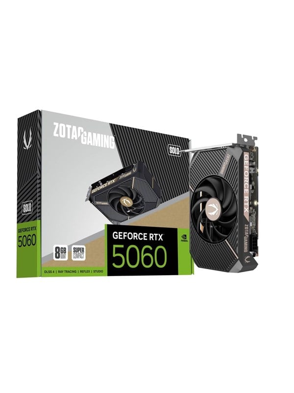 Zotac Geforce Rtx 5060 Solo 8gb Gddr7 Ram Grafikkort