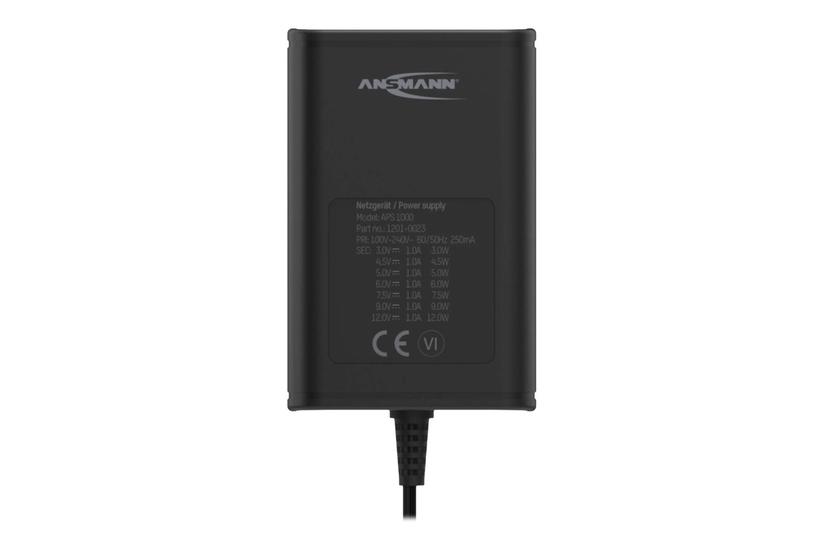 Ansmann Aps 1000 Strømforsyning 12 Watt