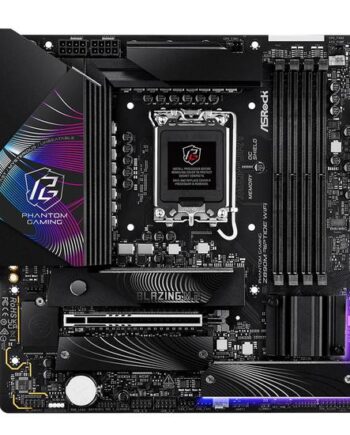 Asrock Phantom Gaming Z890m Riptide Wifi Bundkort Micro Atx Lga1851 Sokkel Z890