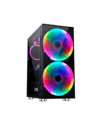 Føniks Leviathan   Færdigsamlet Gamer Computer Amd Ryzen   5700x 16gb Ddr4 Geforce Rtx 5060 8gb 1tb Ssd     Windows 11 Installeret Og Køreklar