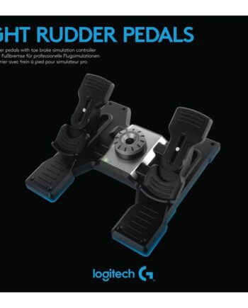 Logitech Flight Rudder Pedals Pedaler Kabling