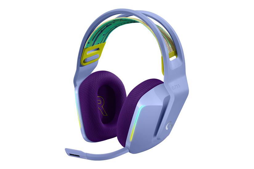 Logitech G733 Lightspeed Wireless Rgb Gaming Lilla Headset