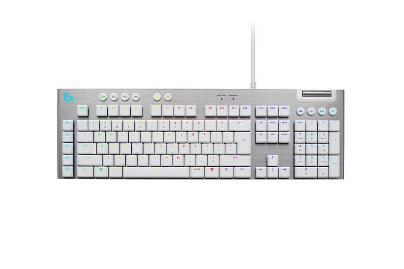 Logitech G815 Tastatur Qwerty Nordisk Dansk Finsk Norsk Svensk Hvid Indgangsudstyr