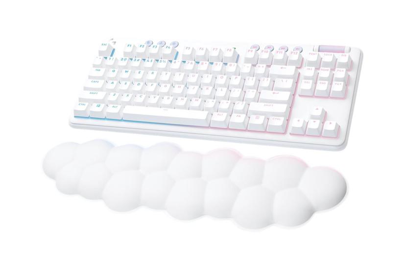 Logitech G715 Tastatur Tenkeyless Qwerty Nordisk Dansk Finsk Norsk Svensk Hvid Indgangsudstyr