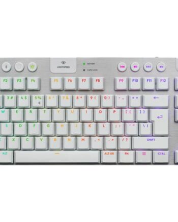 Logitech   G915   Tastatur Gaming  Lightspeed Tkl Hvid Indgangsudstyr Nordisk