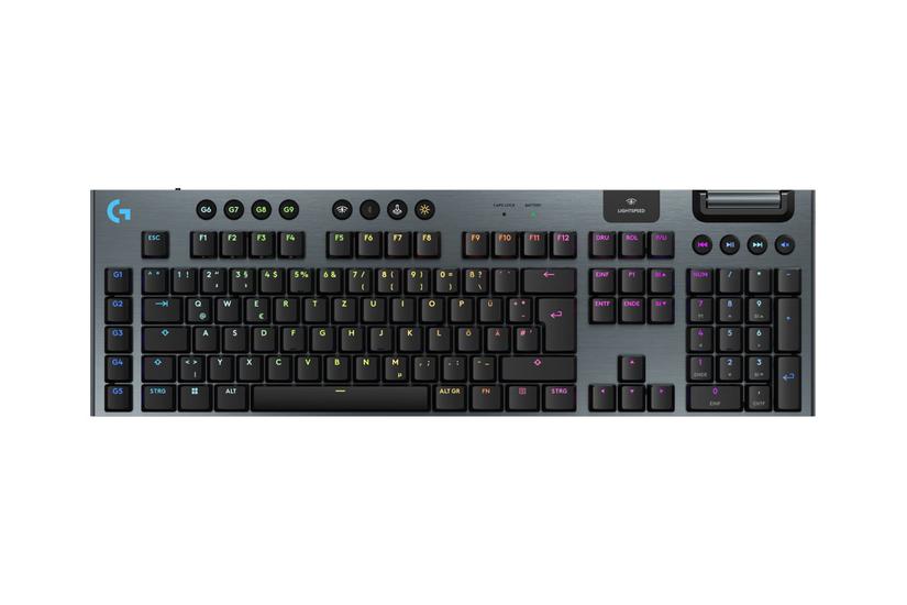 Logitech G915 Tastatur Lightspeed Qwertz Tysk Sort Indgangsudstyr
