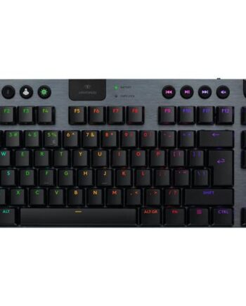 Logitech   G915   Tastatur Lightspeed Tkl Qwerty Us International Sort Indgangsudstyr
