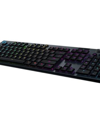 Logitech G915 Lightspeed Wireless Rgb Mechanical Gaming Keyboard Gl Tactile Tastatur Nordisk Sort Indgangsudstyr