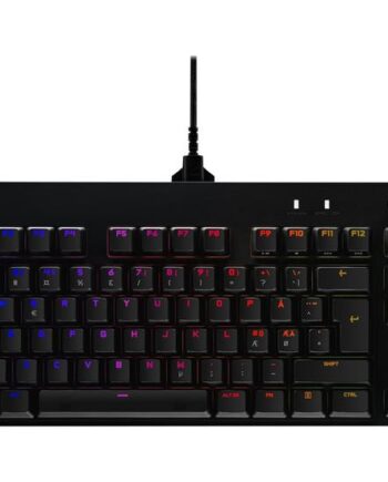 Logitech   Pro Mechanical Gaming Keyboard Tastatur Pan Nordic Sort Indgangsudstyr