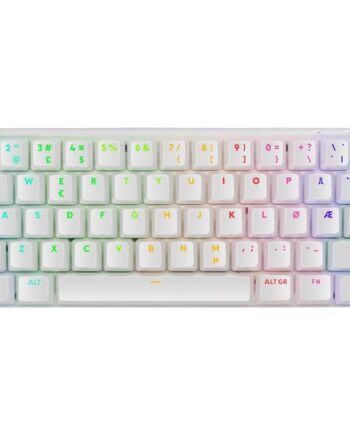 Logitech   Pro   60 Tastatur 60  Tkl Qwerty Pan Nordic Hvid Indgangsudstyr