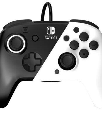 Pdp Oled Rematch Sort  Hvid Usb Gamepad Analog Digital Nintendo Switch  Nintendo Switch Oled