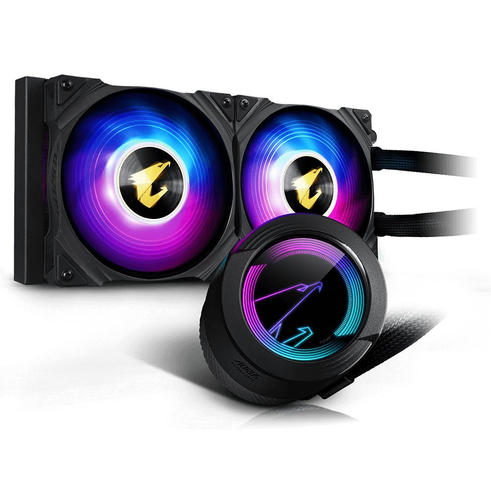 Aorus Waterforce 240 Processors Flydende Kølesystem  -pack Sort 120 Mm