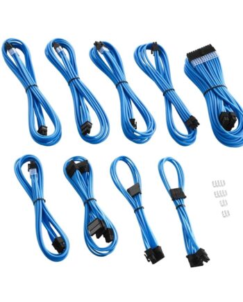 Cablemod  -series Pro Modmesh Cable Kit For Rmi Rmx Rm  Black Label  Light Blue