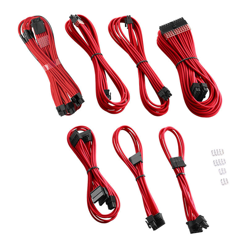 Cablemod  -series Pro Modmesh 12vhpwr Cable Kit For Corsair Rm  Rmi  Rmx  Black Label  Red