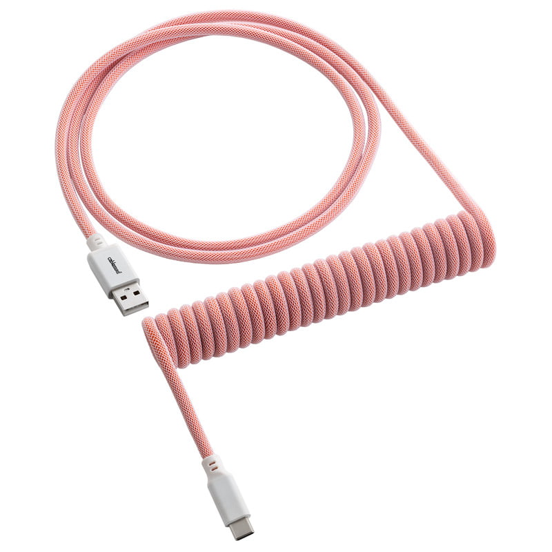 Cablemod Classic Coiled Keyboard Cable Usb-  To Usb Type    Orangesicle 150cm