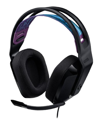 Gaming Headset  Logitech   G335 Wired  Bull  Over-ear  Bull      Mm Jack  Letvægtskomfort Og Klar Lyd
