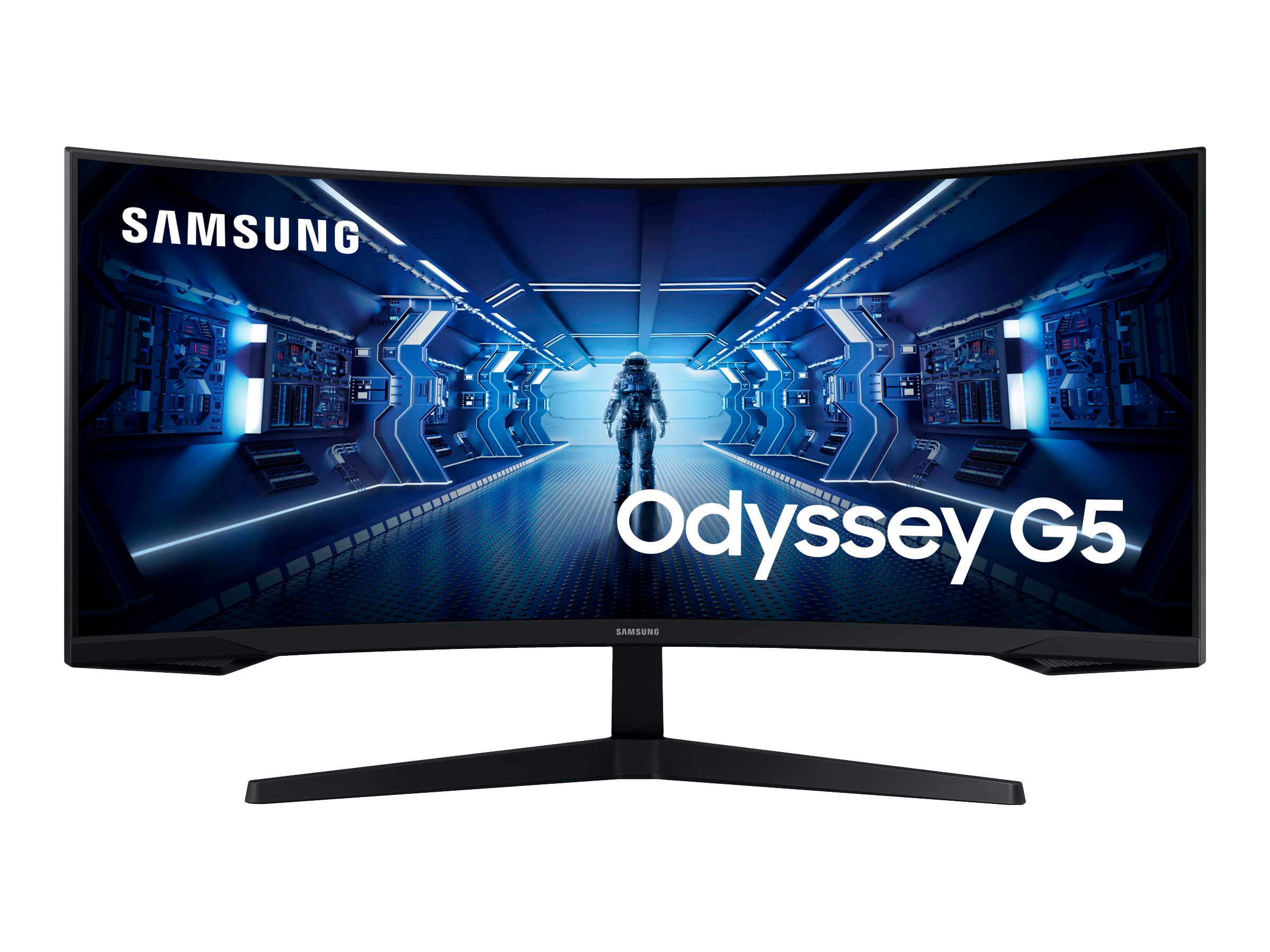 Gaming Skærm  Samsung Odyssey G5  Bull  34 Quot   Bull  Uwqhd 165hz  Bull  1000r  Lynhurtig