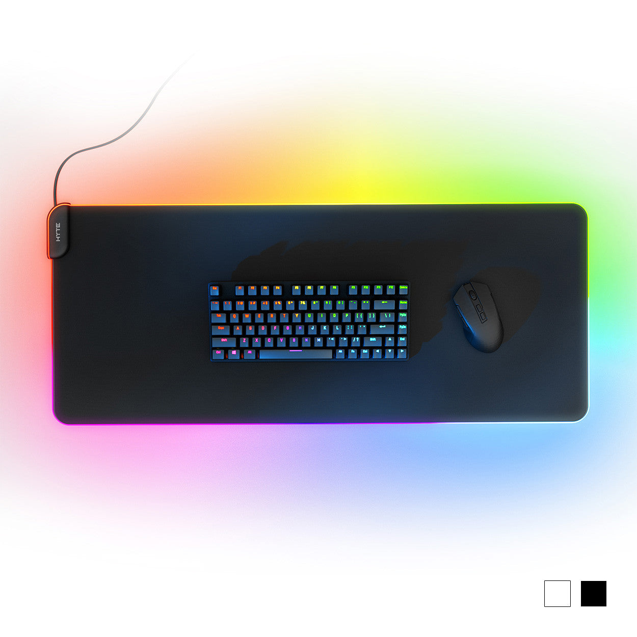 Hyte Ultimative Musemåtte 90 37 Cm Sort