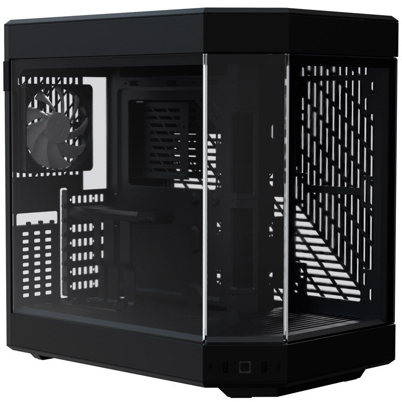 Hyte Y60 Midi Tower Black Black  Pci-       Panoramic Glass View Kabinet Geekd Dk