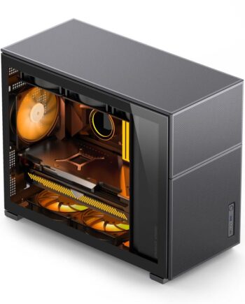 Jonsbo D31 Mesh Matx Case  Tempered Glass Sort