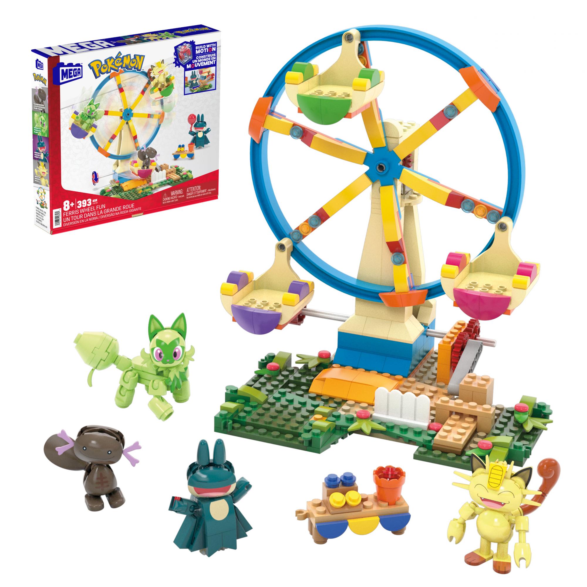 Mega Pokémon Sæt Ferris Wheel 393 Pcs Byggesæt Geekd Dk