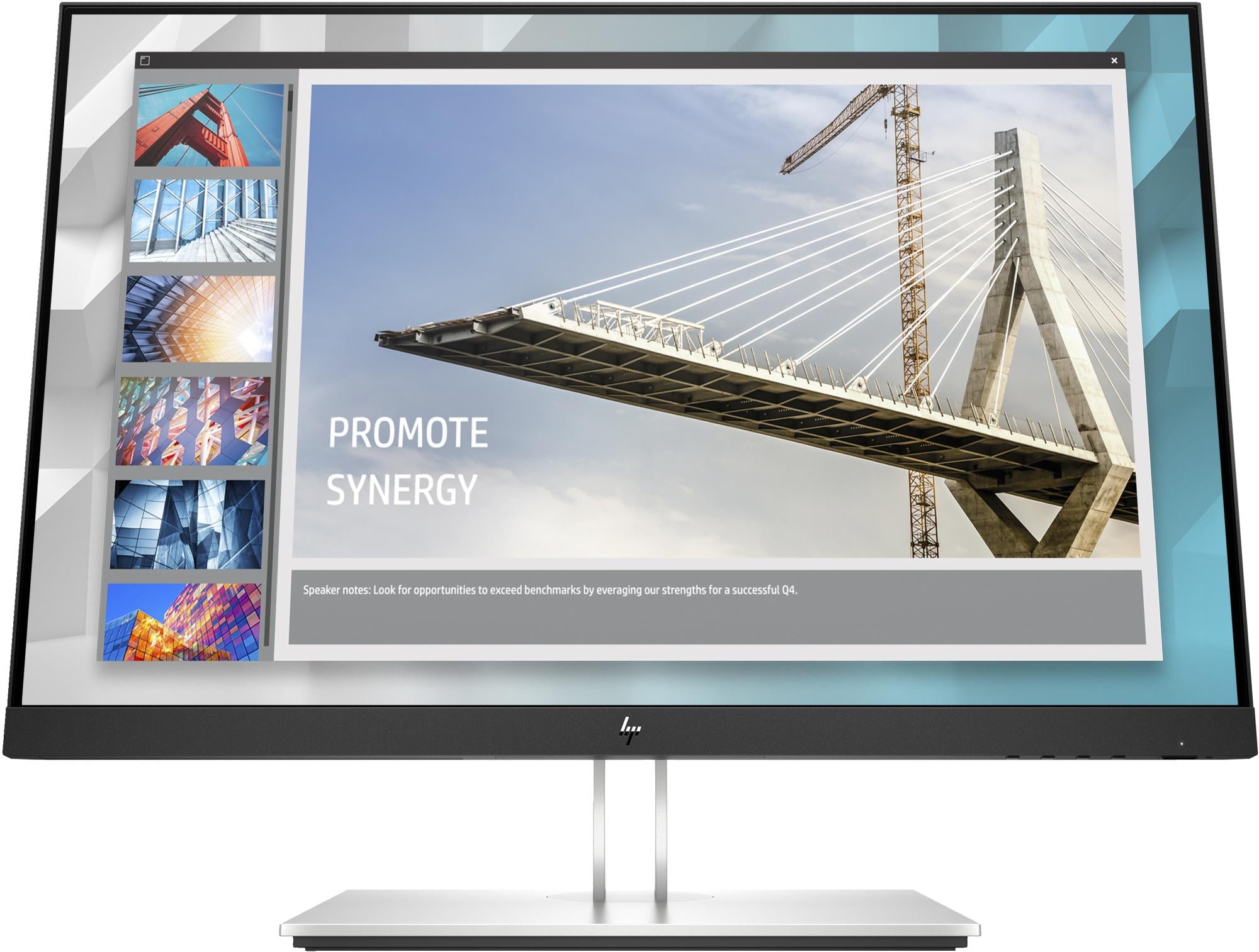 Hp E24i G4 24 1920   1200  Wuxga  Vga  Hd-15  Hdmi Displayport 60hz Pivot Skærm