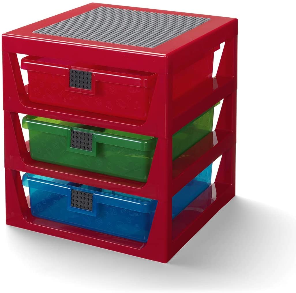 Room Copenhagen Lego Drawer Box Red 40950001 Opbevaringskasse Geekd Dk