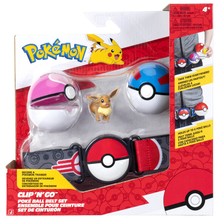 Pokémon Clip   Go Bælt Sæt Eevee Legetøj Geekd Dk