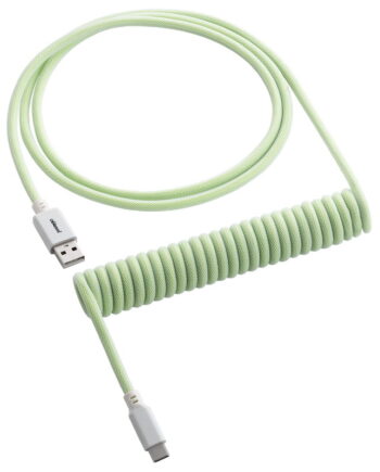 Cablemod Classic Coiled Keyboard Cable Usb-  To Usb Type    Lime Sorbet 150cm