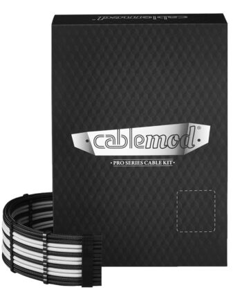 Cablemod Pro Modmesh  -series Axi  Hxi Rm Cable Kit Black White Kabelforlænger Geekd Dk