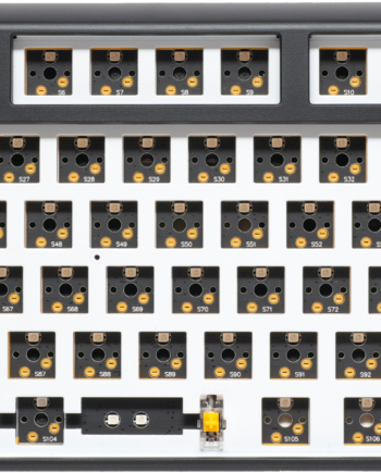 Ducky One   Hot Swap Iso Barebone Black Tkl  Rgb Without Switches Keycaps