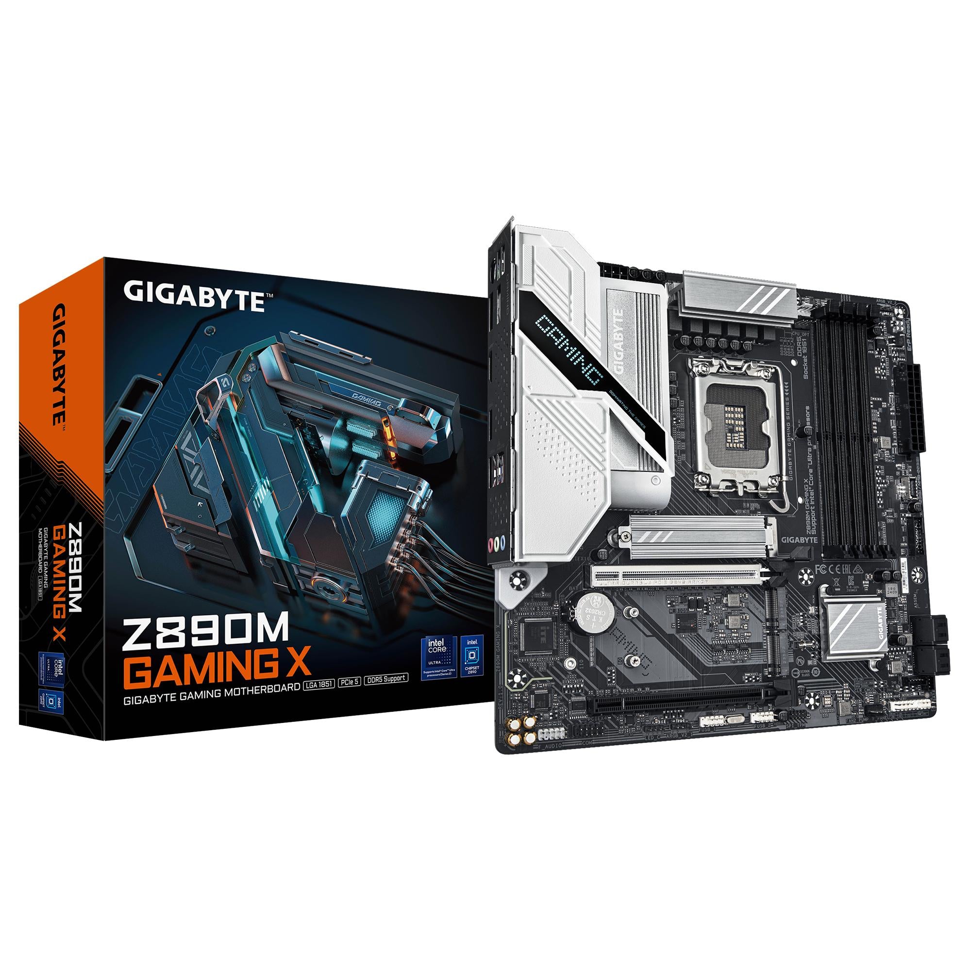 Gigabyte Z890m Gaming Micro Atx Lga1851 Sokkel Intel Z890 Express
