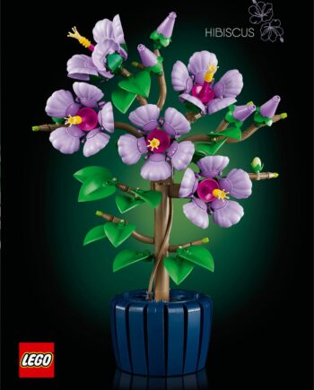 Lego Botanicals Hibiscus  10372  Geekd Dk