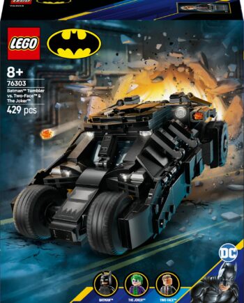 Lego 76303 Dc Super Heroes Batman Tumbler Vs  Two Face   The Joker Geekd Dk