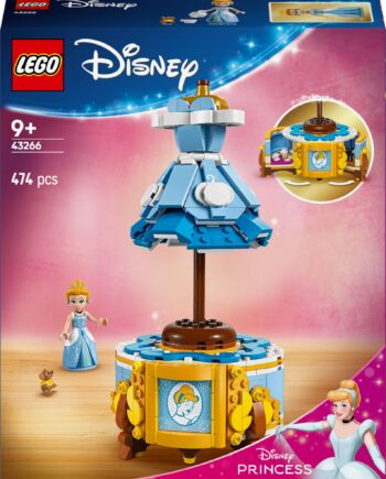 Lego 43266 Disney Princess Cinderella Apos   Dress Geekd Dk