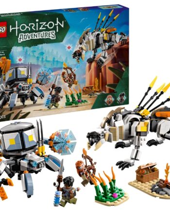 Lego 77037 Horizon Adventures Aloy And Varl Vs  Armored Walker And Sawtooth Geekd Dk