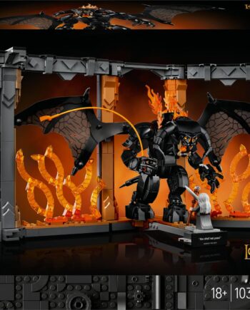Lego 10367 Icons The Lord Of The Rings: Balrog Bookend
