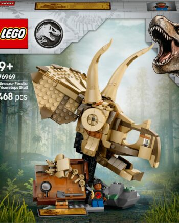 Lego 76969 Jurassic World Dinosaur Fossils: Triceratops Skull Geekd Dk