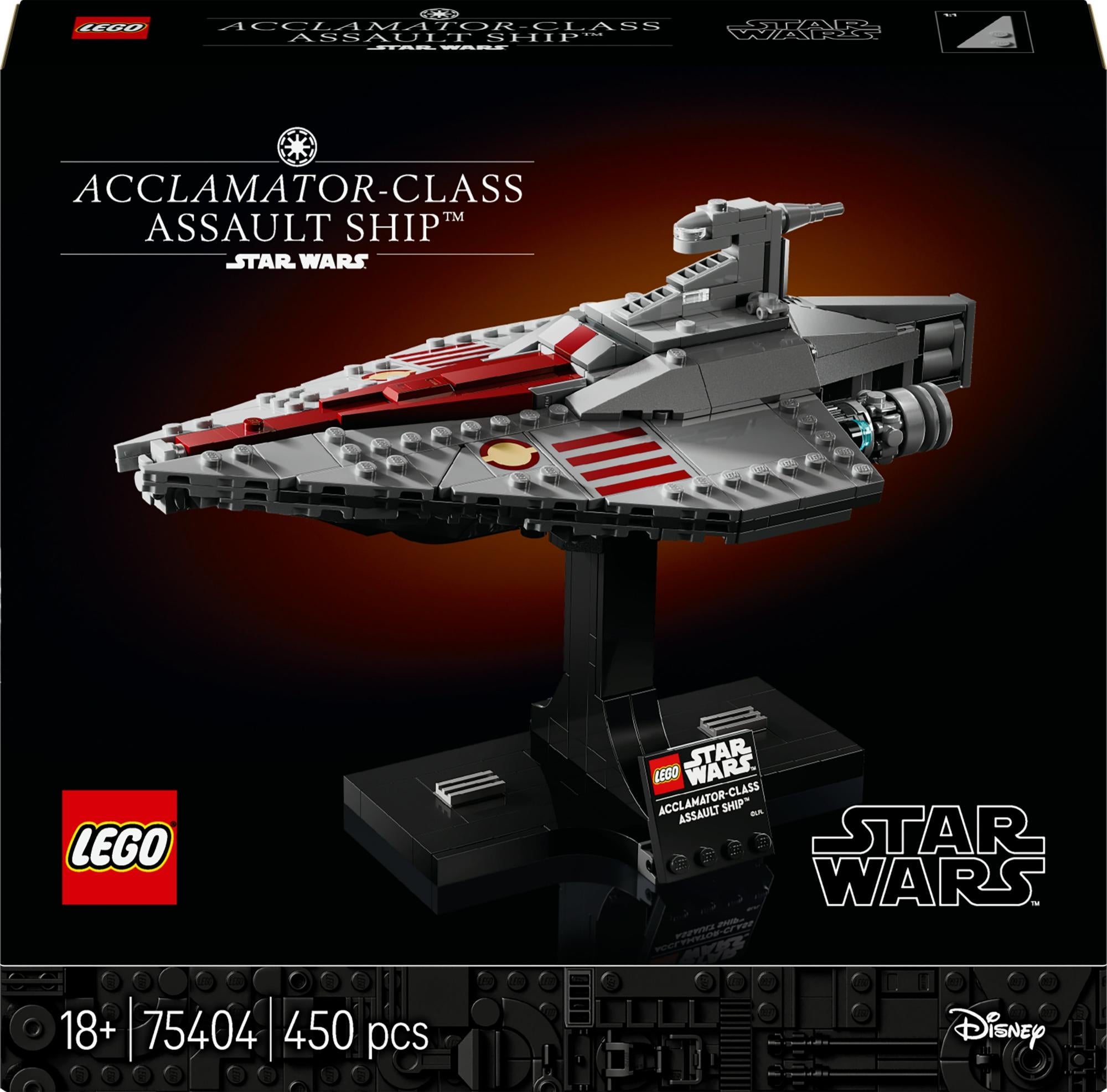 Lego 75404 Lego Star Wars Acclamator-class Assault Ship