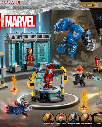 Lego 76315 Marvel Super Heroes Iron Man Apos   Laboratory: Hall Of Armor Geekd Dk