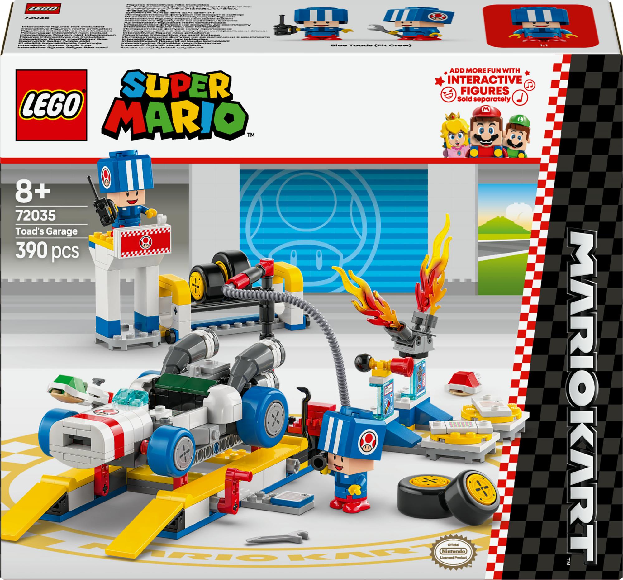 Lego 72035 Super Mario Mario Kart: Toad Apos   Workshop Geekd Dk