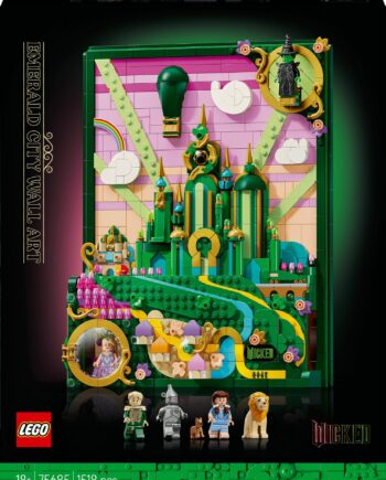 Lego Wicked Emerald City Wall Art  75685