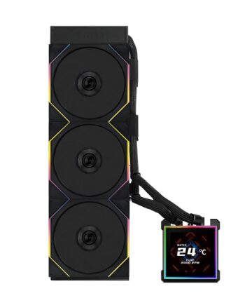 Lian Li Hydroshift Ii Lcd-   360tl Wireless  Black  Controller Included  Vandkøling Geekd Dk